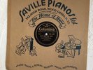 Frank Sinatra 78 rpm White Christmas, Silent Night, in Original Saville Pianos S