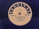 Rare Collectable Wilf Carter - Dynamite Trail 78rpm Shellac Record DW-021