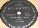 RCA Victor 20-6642 Elvis Presley Lawdy Miss Clawdy / Shake Rattle & Roll 78 E+E+