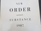 New order substance vinyl