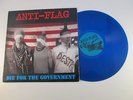 ANTI FLAG DIE FOR THE GOVERNMENT Blue VINYL 1ST PRESS 1996 RARE New Red Archives