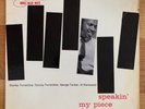 HORACE PARLAN QUINTET Speakin' My Piece BLUE NOTE LP 4043 Mono Ear RVG NY USA