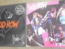 SIGNED SKID ROW UK 1991 RUBBERISED Sleeve 12