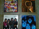 4 x KISS ORIGIINAL, LPS LICK IT UP, UNMASKED, THE ELDER, CREATURES OF THE NIGHT