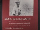 VARIOUS: Music From The South, Vol. 1; Horace Sprott, 1 LP (w/ insert, sm woc,