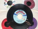 ROCKABILLY/ROCK N ROLL: FIVE ORIGINAL IMPORT SINGLES 1954-60 US PRESSINGS EX/VG-