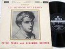 Schubert Die Schöne Müllerin:Pears/Britten:Decca SXL 2200:FFSS WBG Orig Rec