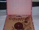 3 Vintage 78 rpm Records Columbia Japan Japanese w/ Carry Case , Ex to MN Clean
