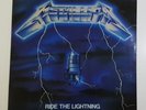 Metallica Ride The Lightning 1st MFN27 UK w/ Inner Vinyl LP Record VG