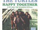 TURTLES--PICTURE SLEEVE + 45---(HAPPY TOGETHER)---PS---PIC---SLV