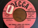 XMAS POP 45 Judy Garland - Have Yourself A Merry Little Christmas DECCA
