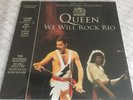QUEEN WE WILL ROCK RIO JAPAN LIMITED EDITION LP CLEAR VINYL Freddie Mercury