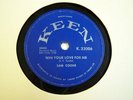 SAM COOKE 78rpm on KEEN LABEL K.32006 