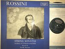 Rossini String Sonatas Heath Marriner Argo Oval ZRG 506 Grooved ED1 NM-