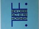 New Order - Movement - Fact. 50 1981. Vinyl LP UK