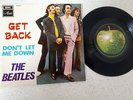 PS   THE BEATLES   ---GET BACK/DON'T LE ME DOWN   ***VERY RARE***  ISRAEL