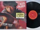 MICK JAGGER THROWAWAY CBS/SONY 15AP 3418 Japan SHRINK VINYL 12