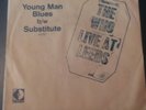 THE WHO Young Man Blues/Substitue  recalled Promo 45 w/PS Excellent