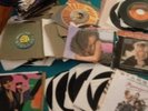 45 RPM records lot, 114.  1960, 1970, 1980ies