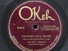 SLOPPY HENRY (CANNON BALL BLUES B/W TOM CAT RAG )  78RPM
