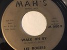 R&B Lee Rogers 45 Troubles / Walk On By Mah’s Lbl. Detroit