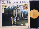ELVIS PRESLEY - OUR MEMORIES OF ELVIS Very rare 1979 german LP Release  EX+