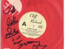 CLIFF RICHARD - DADDY'S HOME   Single personally handsigned by CLIFF