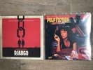 2 Lps Soundtrack Tarantino Django / Pulp Fiction Vinyl VG+