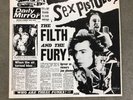 SEX PISTOLS THE FILTH AND THE FURY SMILIN EARS PUNK Bootleg RARE RECORD ALBUM