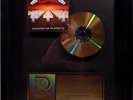 Metallica - Master of Puppets -  rare Gold RIAA US Award goldene Schallplatte