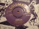 FRANKIE LYMON TEENAGE LOVE / PAPER CASTLE 1957  PURPLE / GOLD COLUMBIA RARE