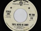 70s Soul 45 - Gerald Sims - You'll Never Be Sorry - Warner Bros. - mp3