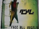 ASH UK 2001 GATEFOLD Vinyl LP FREE ALL ANGELS