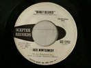 Jack Montgomery Dearly Beloved Do You Believe It Scepter Promo 45 Northern Soul