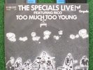 SPECIALS 7” different GERMAN COVER 1980 'Too Much Too Young' 2 TONE selecter SKA