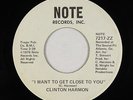 Deep/70s Soul 45 - Clinton Harmon - I Want To Get Close - Note - VG+ mp3