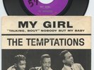 Rare Soul 45 & Picture Sleeve - The Temptations - My Girl - Gordy # GO-7038