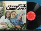 CARRYIN' ON WITH JOHNNY CASH AND JUNE CARTER NM/VG++ ORG 1967 360 SOUND LP 2-EYE
