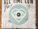 All Time Low - Future Hearts  12” Blue Vinyl Lp Signed Autographed