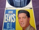 ELVIS PRESLEY, G.I. BLUES, 1960 UK RCA BLACK/SILVER SPOT DEEP GROOVED MONO LP.