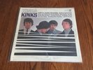 SUPER FINE TIGHT ORIGINAL 1965 THE KINKS 'KINDA KINKS' U.S. MONO LP EX/EX