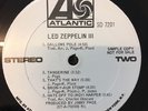 LED ZEPPELIN III (3) USA WHITE LABEL PROMO (SD 7201) EX/EX+ **MONSTER RARE**