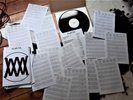 MUTATION III: DARK BLACK VINYL TEST PRESSING RARE / HANDWRITTEN TABS