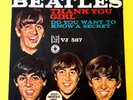THE BEATLES -THANK YOU GIRL (VJ 587) TOP-RARE ITALIAN IMPORT FROM U.S.A