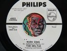 HEAR Deltas 45 Work Song/My Own True Love PHILIPS NM- R&B popcorn doo wop soul