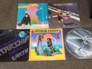 5 Jefferson Starship Vinyl Record Lot- Dragonfly + SPITFIRE + Earth + Modern +