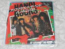 Black Vinyl Record 7 Inch Hanoi Rocks Up Around The Bend Japan