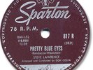 1959 STEVE LAWRENCE Pop Vocal 78 RPM Record. Pretty Blue Eyes