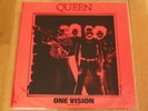 QUEEN ONE VISION 12'' SINGLE 'Negative Sleeve' LIMITED EDITION *Stunning* MINT-