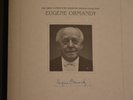 Eugene Ormandy LP Limited Edition box set SIGNED Franklin Mint Red Vinyl